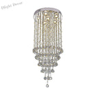 Adaline Elegance Meets Sparkling Light: Minimalist Crystal Flush Mount Ceiling Light