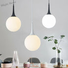 Adeline Modern Globe Pendant - Stylish Glass Light For Dining Rooms Lighting