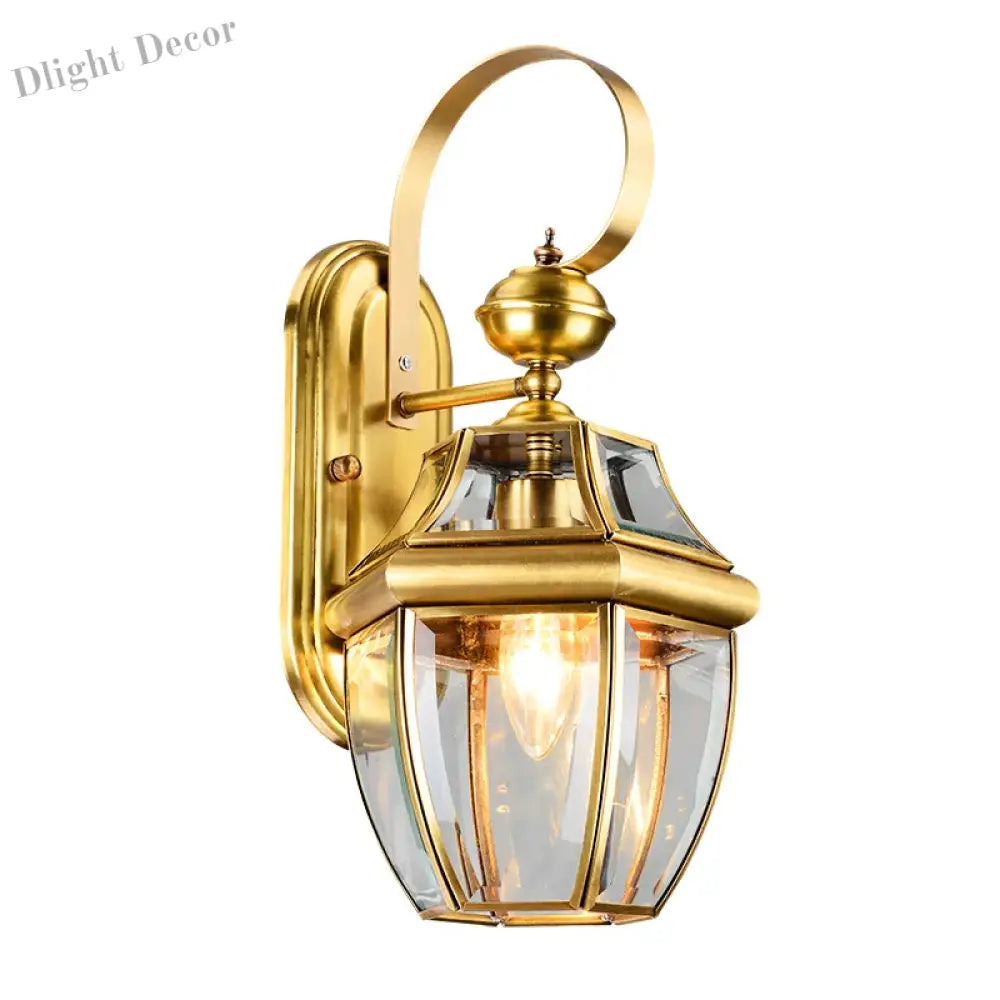 Alanna - European - Style All - Copper Wall Light Classic Elegance For Every Space Wall Lamp