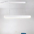 Alexis Modern Elliptical Pendant Lamp: A Touch Of Contemporary Elegance Lighting