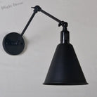 Alistair’s Industrial Wall Sconce - Classic 1 - Light Swing Arm Wall Light