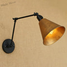 Alistair’s Industrial Wall Sconce - Classic 1 - Light Swing Arm Wall Light