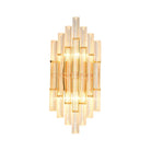 Alivia Elegance Meets Sparkling Brilliance: The Gold Crystal Wall Sconce (1 - 3 Lights) / B Wall