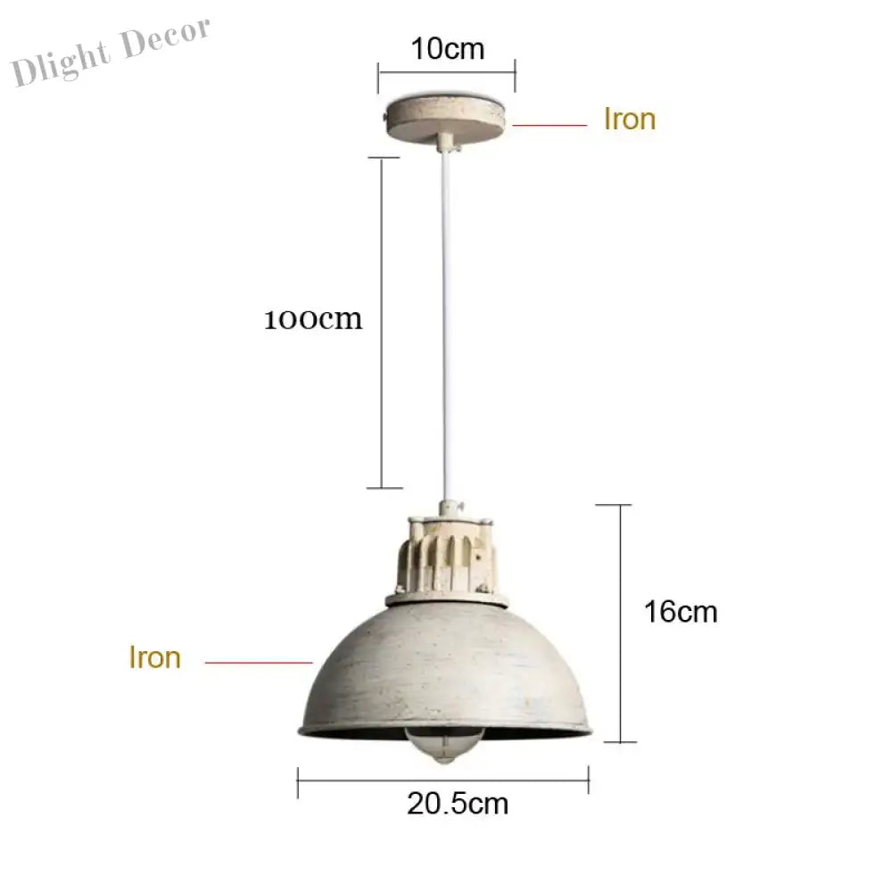 American Loft Retro Industrial Pendant Lamp - Perfect For Dining Rooms Bars And More Lights