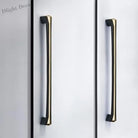 American Zinc Alloy Cabinet Handles - Solid Drawer Knobs for Wardrobes Closets and Furniture Handles