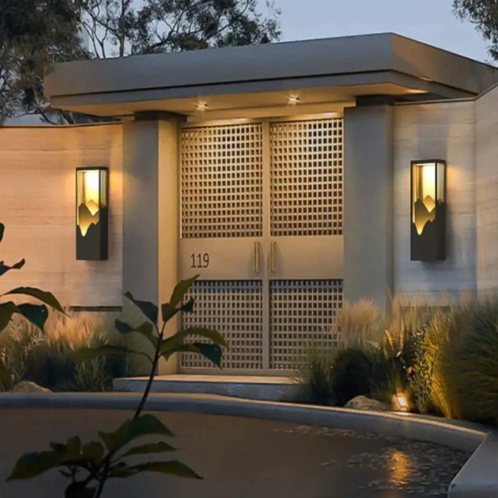 Anaïs’s Waterproof Solar Led Outdoor Light - Chic Garden And Street Lamps Wall