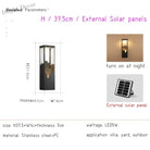 Anaïs’s Waterproof Solar Led Outdoor Light - Chic Garden And Street Lamps Wall