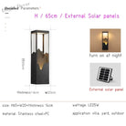 Anaïs’s Waterproof Solar Led Outdoor Light - Chic Garden And Street Lamps Wall