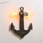 Anchor Your Space In Industrial Style: The Iron Wall Lamp Wall Light