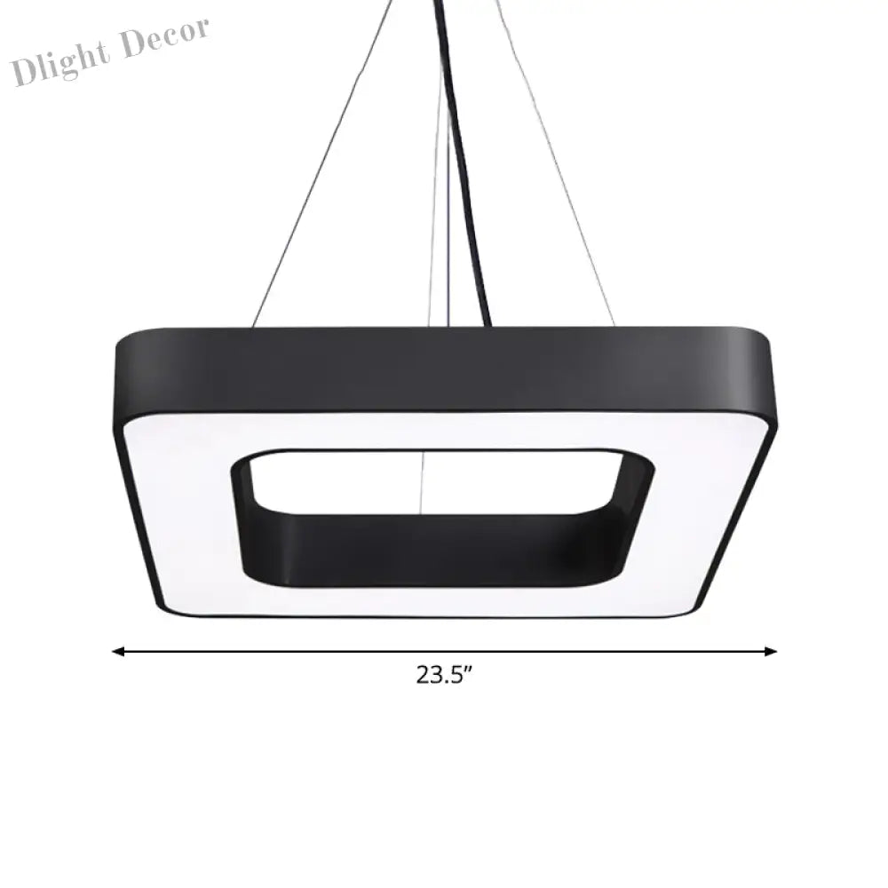 Annie Modern Square Led Pendant Lamp Ceiling Light