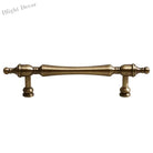 Antique American Brass Cabinet Handle – Bronzed Wardrobe Pull Bar and Drawer Knob Handles