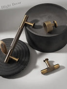 Antique Brass Furniture Handles – Bronze Plated Cabinet Pulls and Wardrobe Bar Knobs Handles