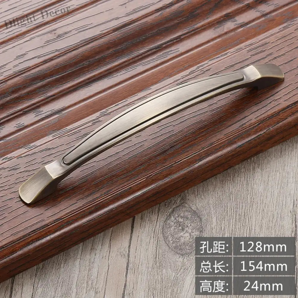 Antique Bronze Cabinet Knobs and Handles – Vintage Furniture Hardware 6630 128mm Handles
