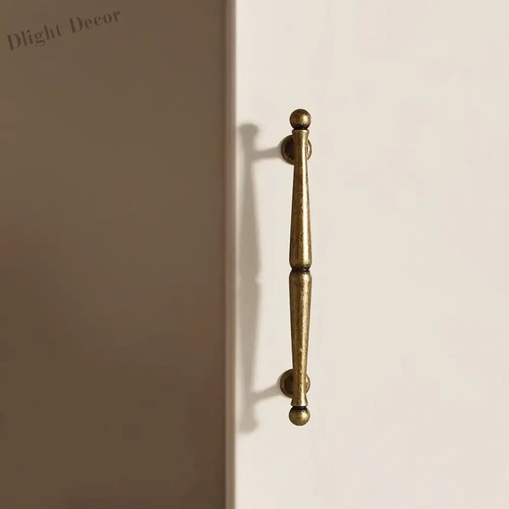 Antique Bronze Wardrobe Door Handles – Zinc Alloy Cabinet Pulls and Drawer Knobs Handles
