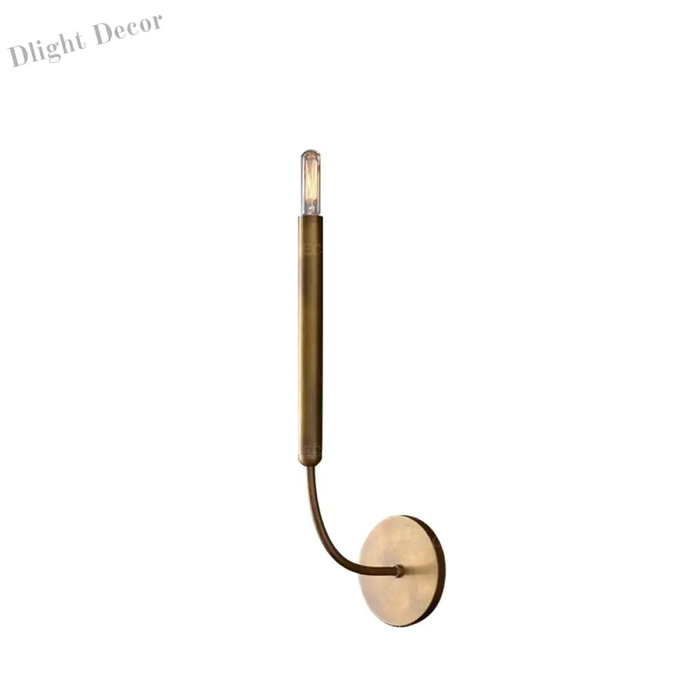 Antique Inspired Gold Mirror Lights - Vintage Bronze Wall Lamps Perfect For Restaurant Bedroom And