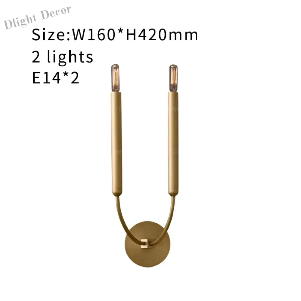 Antique Inspired Gold Mirror Lights - Vintage Bronze Wall Lamps Perfect For Restaurant Bedroom And