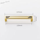 Antique Style Brass Furniture Handles – Vintage Cabinet Wardrobe and Drawer Knobs gold 137mm Handles