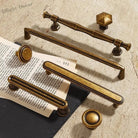 Antique Wardrobe Cabinet Handles - Retro Zinc Alloy Drawer Pulls and Knobs for Kitchen and Furniture Handles