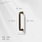 Antique Wardrobe Cabinet Handles - Retro Zinc Alloy Drawer Pulls and Knobs for Kitchen and Furniture 7053 96mm Handles