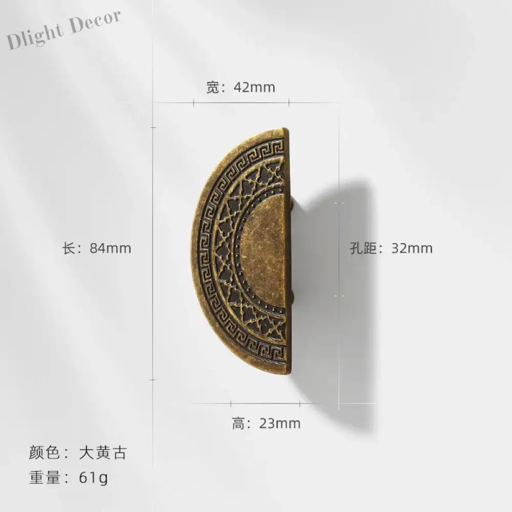 Antique Wardrobe Cabinet Handles - Retro Zinc Alloy Drawer Pulls and Knobs for Kitchen and Furniture 8237 32mm Handles