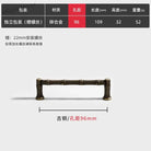 Antique Zinc Alloy Drawer and Cabinet Handles – Retro Bronze Vintage Style 8966 Bronze 96mm Handles