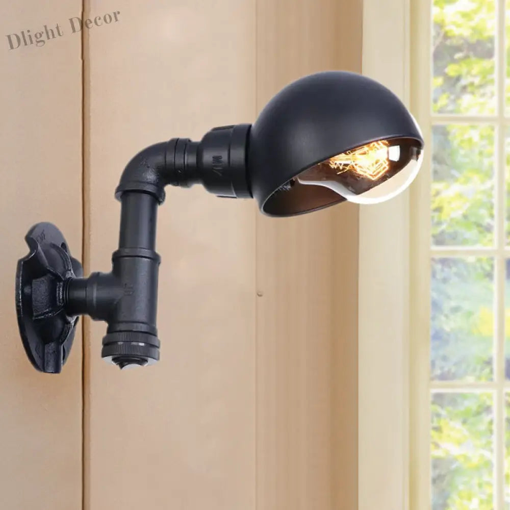 Aria Industrial Chic Sconce: Vintage Charm With Modern Versatility Wall Light