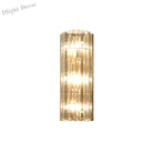 Ariana’s Golden Embrace: Sparkling Elegance Meets Modern Functionality Wall Light