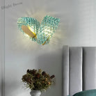 Aria’s Modern Glass Wall Lamp - Creative Light Luxury For Your Corridor And Tv Background Wall Lamp