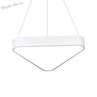 Ariella Modern Triangle Pendant: Light Up Your Space With Style And Warmth
