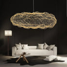 Art Decor Hollow Cloud Pendant Lights - Danish Design Firefly Chandelier For Living Rooms Bedrooms