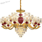 Astoria’s Prismatic Chandelier: Modern Elegance With Vintage Charm (Multiple Colors Sizes)