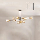 Astounding Sputnik: A Mid - Century Marvel For Modern Spaces 11 / Black Cognac Ceiling Light