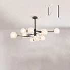 Astounding Sputnik: A Mid - Century Marvel For Modern Spaces 11 / Black White Ceiling Light