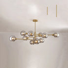 Astounding Sputnik: A Mid - Century Marvel For Modern Spaces 11 / Gold Smoke Grey Ceiling Light