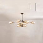 Astounding Sputnik: A Mid - Century Marvel For Modern Spaces 15 / Black Cognac Ceiling Light