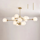 Astounding Sputnik: A Mid - Century Marvel For Modern Spaces 15 / Gold White Ceiling Light