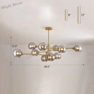 Astounding Sputnik: A Mid - Century Marvel For Modern Spaces Ceiling Light