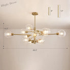 Astounding Sputnik: A Mid - Century Marvel For Modern Spaces Ceiling Light