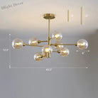 Astounding Sputnik: A Mid - Century Marvel For Modern Spaces Ceiling Light