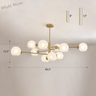 Astounding Sputnik: A Mid - Century Marvel For Modern Spaces Ceiling Light