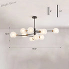 Astounding Sputnik: A Mid - Century Marvel For Modern Spaces Ceiling Light