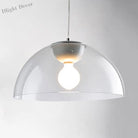 Astrid’s Nordic Dome Pendant Light (Red/Black/White) Lighting