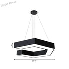 Aubree Modern Geometric Pendant: A Versatile Option For Your Office Pendant Lighting