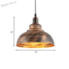 Aubrey Rustic Barn Pendant Lamp - Industrial Charm For Any Space