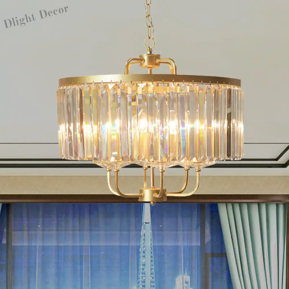 Aurora’s Golden Embrace: Sparkling Elegance For Your Home Gold Chandelier