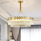 Aurora’s Modern Crystal Chandelier: A Touch Of Elegance With Sparkling Light Ceiling