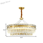 Aurora’s Modern Crystal Chandelier: A Touch Of Elegance With Sparkling Light Ceiling