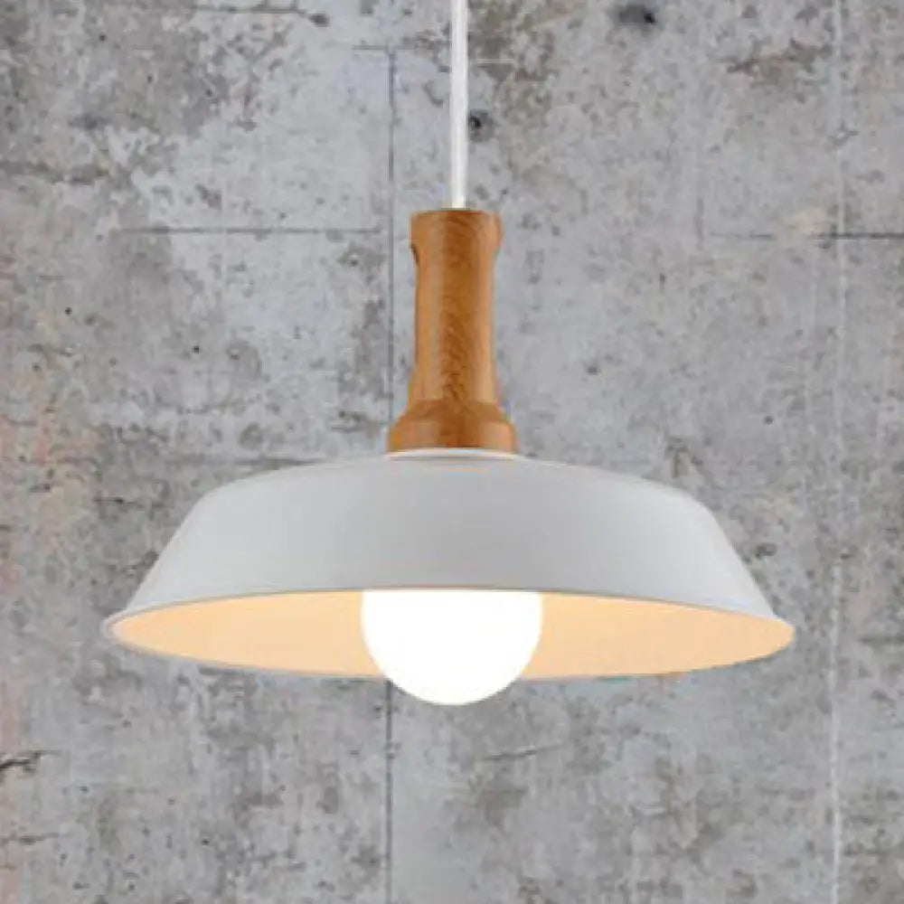 Ava’s Versatile Retro Pendant Light White / 10’ Lighting