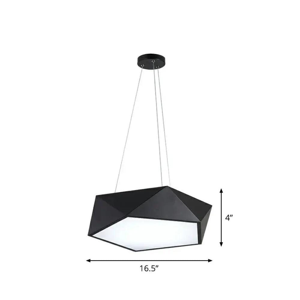 Avery’s Modern Chandelier: A Touch Of Sophistication For Your Office Black / 16.5’ Third Gear