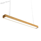 Axel’s Modern Linear Pendant Lamp: Sleek Aluminum Design In Multiple Sizes Lighting